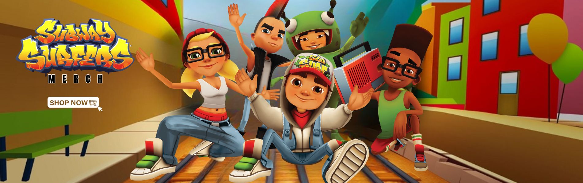 Subway Surfers Merch Banner