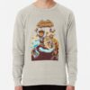 ssrcolightweight sweatshirtmensoatmeal heatherfrontsquare productx1000 bgf8f8f8 2 - Subway Surfers Merch